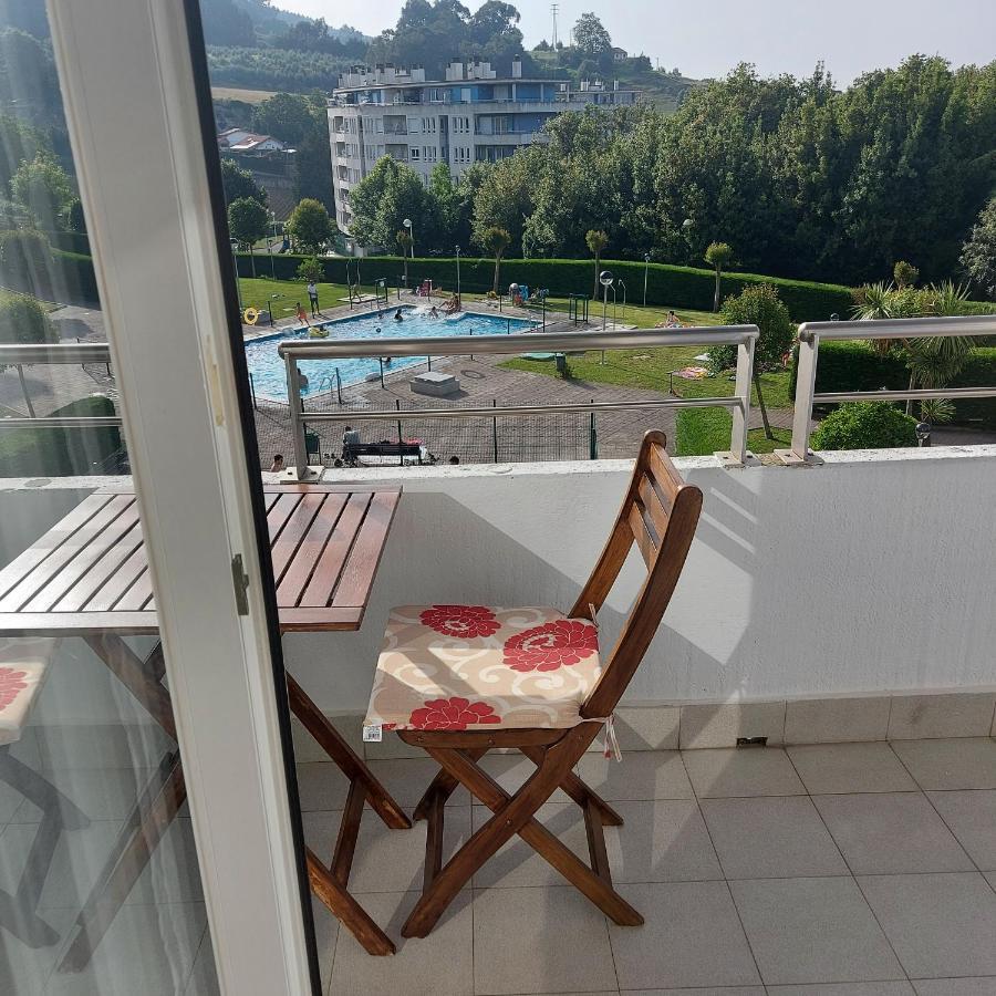 Soleado Piso Con Garaje Y Piscina A 8' Centro Apartment กาสโตร-อูร์เดียเลส ภายนอก รูปภาพ
