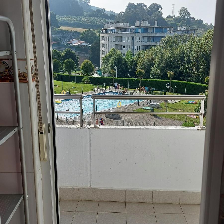 Soleado Piso Con Garaje Y Piscina A 8' Centro Apartment กาสโตร-อูร์เดียเลส ภายนอก รูปภาพ