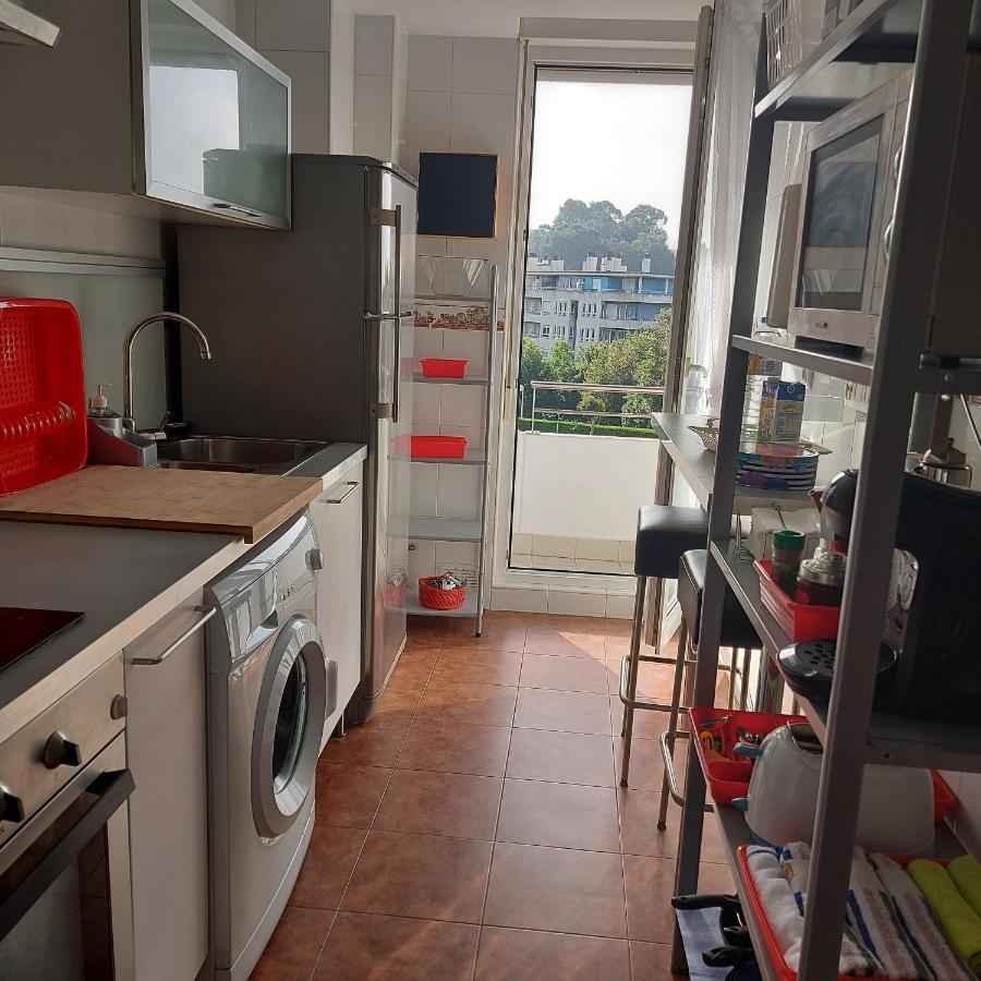 Soleado Piso Con Garaje Y Piscina A 8' Centro Apartment กาสโตร-อูร์เดียเลส ภายนอก รูปภาพ
